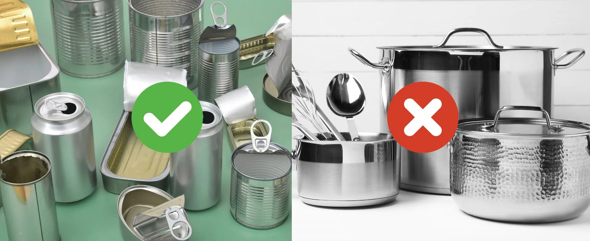 Can you recycle all metal items? Not exactly. 
