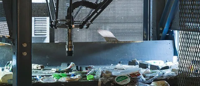 Casella recycling sorting machine.