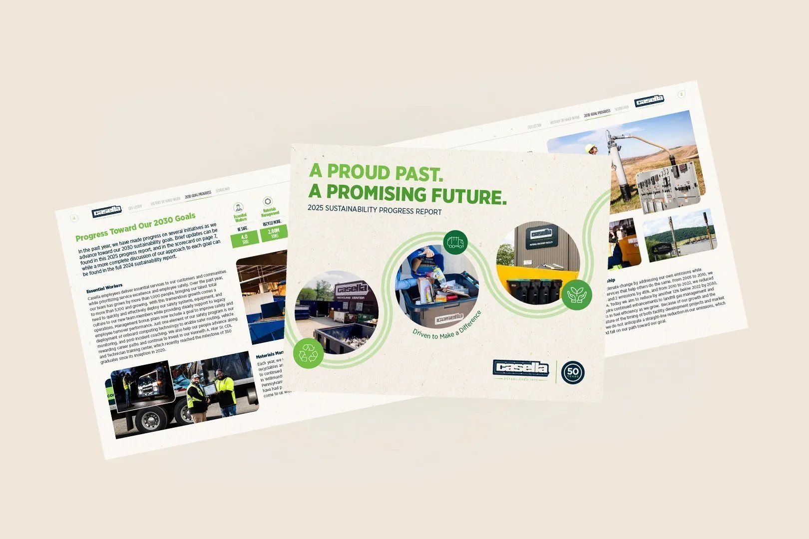 Casella 2025 Sustainability Report Update